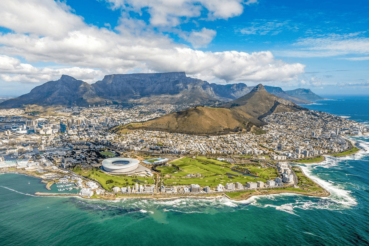 Coast of South Africa